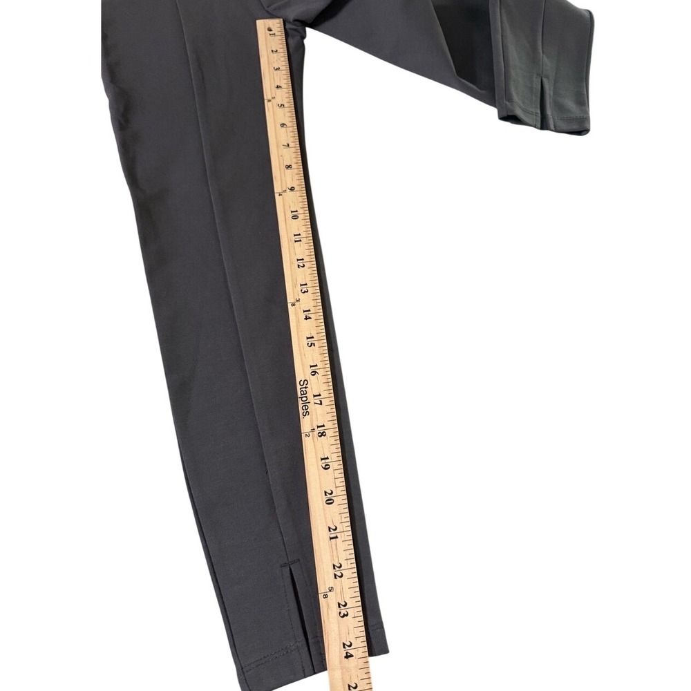 STYLUS Women's Tailored Ankle Pants - Charcoal Gray size XS - Picture 9 of 12